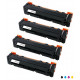 Pack 4 Toners générique (N, C, M, Y) pour HP Color LaserJet Pro M252 / M277.... (201A)