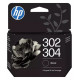 Cartouche d'encre Noire HP pour officejet 3750, ... (N°302/304)