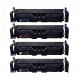Pack de 4 toners Haute Capacité génériques pour CANON I-Sensys LBP646Cdw, ... (075H)