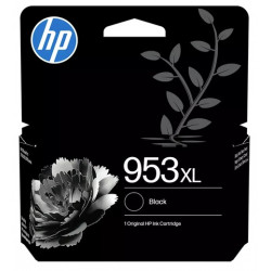 Cartouche jet d'encre Noir Haute capacité HP pour Office Jet Pro 8210/ 8720/ 8740 ... (N°953XL)