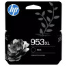 Cartouche jet d'encre Noir Haute capacité HP pour Office Jet Pro 8210/ 8720/ 8740 ... (N°953XL)