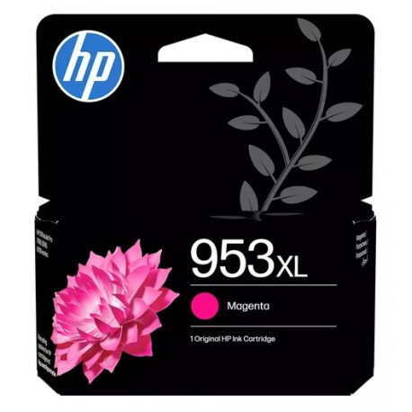 Cartouche jet d'encre Magenta Haute capacité HP pour Office Jet Pro 8210/ 8720/ 8740 ... (N°953XL)