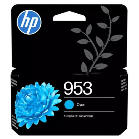 Cartouche jet d'encre Cyan HP pour Office Jet Pro 8720 / 8730 ....(N°953)