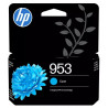 Cartouche jet d'encre Cyan HP pour Office Jet Pro 8720 / 8730 ....(N°953)