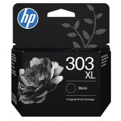 Cartouche d'encre noir haute capacité HP pour Envy Photo 6230, 7130, 7830 (N°303XL) - 600 pages