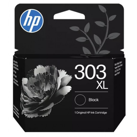 Cartouche d'encre noir haute capacité HP pour Envy Photo 6230, 7130, 7830 (N°303XL) - 600 pages
