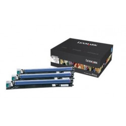 Pack de 3 unités tambour couleur Lexmark pour X950 / X952 / X954 / C950