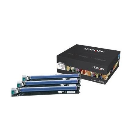 Pack de 3 unités tambour couleur Lexmark pour X950 / X952 / X954 / C950