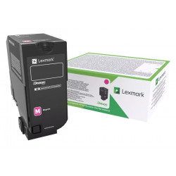 Cartouche de toner Haute capacité Magenta LEXMARK pour CS725 (12 000 pages)