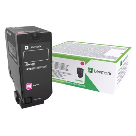Cartouche de toner Haute capacité Magenta LEXMARK pour CS725 (12 000 pages)