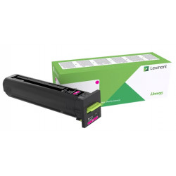 Cartouche de toner Magenta LEXMARK pour CX820de...