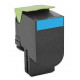 Cartouche toner Cyan haute capacité générique pour Lexmark MC2425adw, ... (3000 pages)