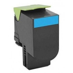 Cartouche toner Cyan haute capacité générique pour Lexmark MC2425adw, ... (3000 pages)