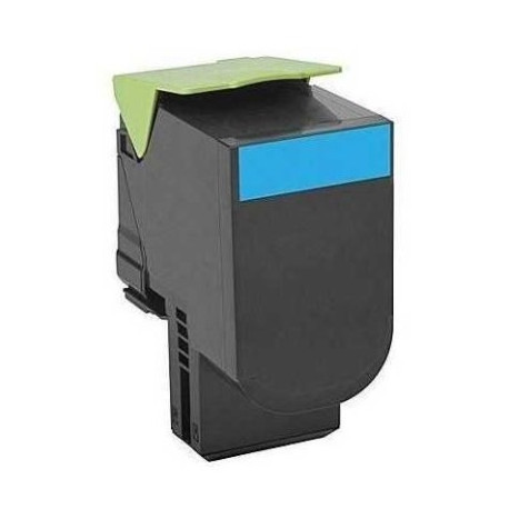 Cartouche toner Cyan haute capacité générique pour Lexmark MC2425adw, ... (3000 pages)