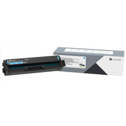 Cartouche toner Cyan longue durée Lexmark pour CX431adw - CS431dw (6 700 pages)