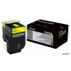 Toner jaune haute capacité Lexmark pour CS310 / CS410 / CS510 .... (702HY)