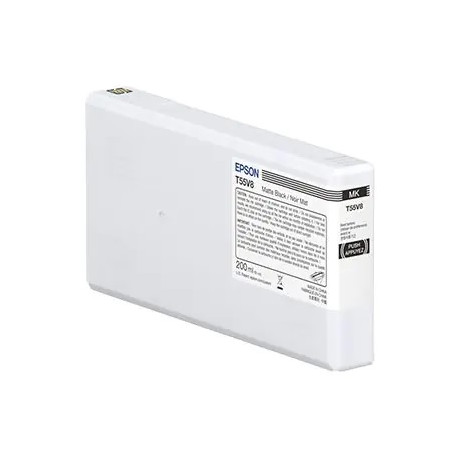 Cartouche d'encre Noire Matte Epson pour SureColor SC-P5300, ...(T55W8)