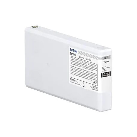 Cartouche d'encre Gris Clair Epson pour SureColor SC-P5300, ...(T55W9)