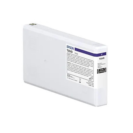 Cartouche d'encre violet Epson pour SureColor SC-P5300, ...(T55WD)