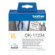 Rouleau d'étiquettes DK-11234 Brother original – Noir sur blanc, 60 x 86 mm pour QL1100