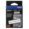 Cassette à ruban Brother pour étiqueteuse TZES261 originale – Noir sur Balnc, 36 mm