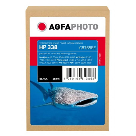 Cartouche noire Générique haute qualité pour HP Deskjet 460c ... (N°338/N°131)