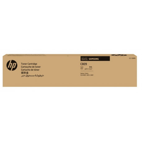 Toner cyan Samsung pour CLX 9201NA/9251NA/9301NA (SS567A)