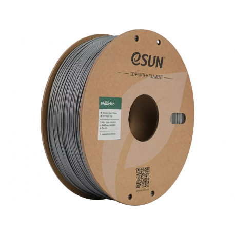 Filament 3D eABS-GF 1,75mm SILVER 1kg ESUN