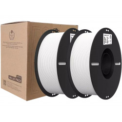 Filament 3D PLA 1,75mm WHITE + WHITE (2) 1kg CREALITY ENDER