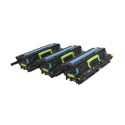 Kit image (Tambour + développeur) CMY LEXMARK pour CS820de, CX820de...(Return Program)