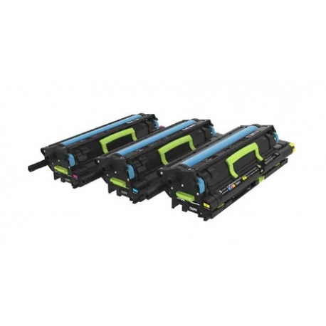 Kit image (Tambour + développeur) CMY LEXMARK pour CS820de, CX820de...(Return Program)