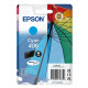 Cartouche d'encre Cyan Epson pour WorkForce pro WF-3920, WF-3925, WF-4920, ...(n°406) (Parapluie) 