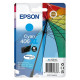 Cartouches d'encre Cyan XL Epson pour WorkForce pro WF-3920, WF-3925, WF-4920, ...(n°406XL) (Parapluie) 
