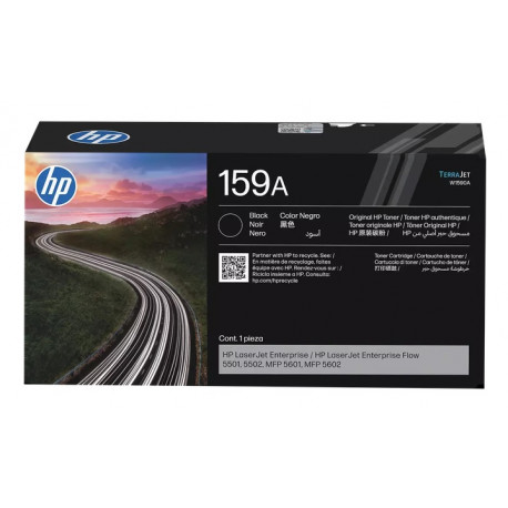Toner noir HP pour LaserJet enterprise 5501dn, MFP 5601dn ... (159A)