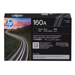 Toner noir HP pour LaserJet enterprise 6501dn, MFP 6600 ... (160A)