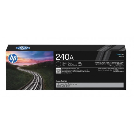 Toner noir HP pour Color LaserJet Enterprise 4701, MFP 4801, ... (240A)