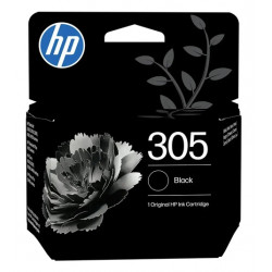 Cartouche Jet d'encre HP N°305 Noir (120 pages)