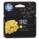 Cartouche jet d'encre Jaune HP pour Office Jet Pro 8012 / 8022 ....(N°912)