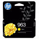 Cartouche jet d'encre Jaune HP pour Office Jet Pro 9010 / 9020 ....(N°963)