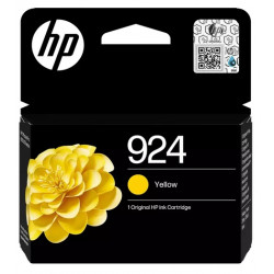 Cartouche Jet d'encre Jaune Capacité Standard HP N°924 (400 pages)