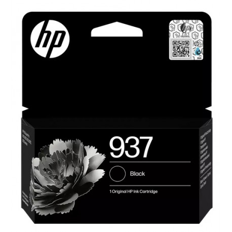 Cartouche Jet d'encre Haute Capacité HP N°937 Noir (1450 pages)