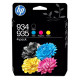 Pack 4 Cartouches jet d'encre pour HP Office Jet Pro 6230 / 6830 ....(N° 934 + N°935)