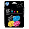 Pack 4 Cartouches jet d'encre pour HP Office Jet Pro 6230 / 6830 ....(N° 934 + N°935)