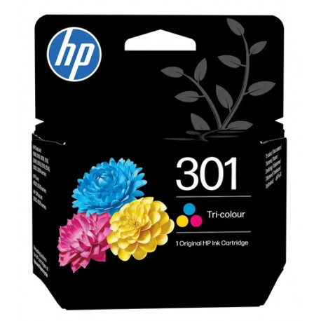 Cartouche couleur HP pour deskjet 1050 / 2050 / 3050 ... (N°301)