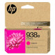 Cartouche Jet d'encre Haute Capacité HP N°938e Magenta (1 650 pages)