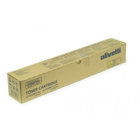 Toner Jaune Olivetti pour D-Color MF452, MF552, ... 