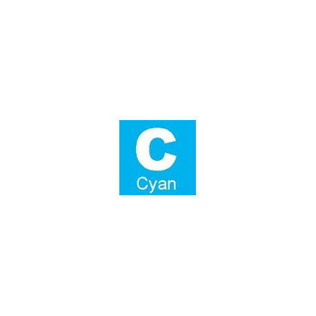 Toner Cyan haute qualité générique pour copieur Sharp  MX C557F, C607P... (MXC55TC)