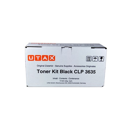 Toner Noir Utax pour CLP 3635 (1T02HG0UT0)