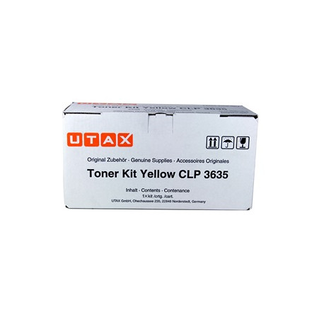 Toner Jaune Utax pour CLP 3635 (1T02HGAUT0)