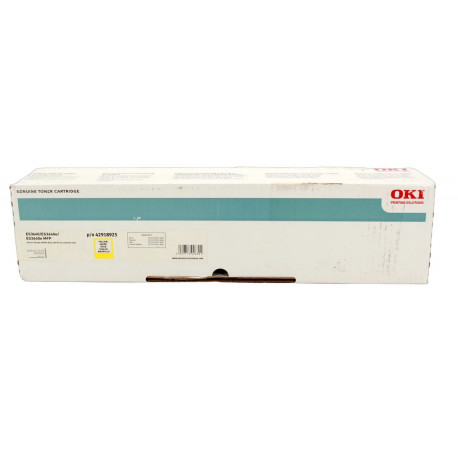 Toner Jaune Oki pour imprimante ES3460, ES3460e, ES3460e MFP
